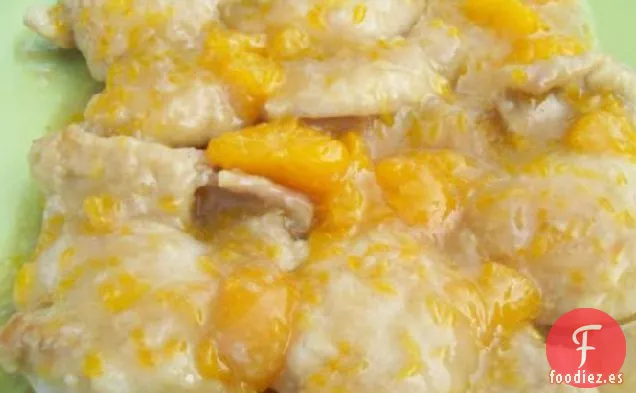 Mandarina de Pollo al Estilo Asiático