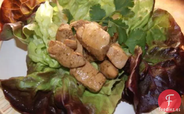 Ensalada de Pollo con Cilantro y Lima
