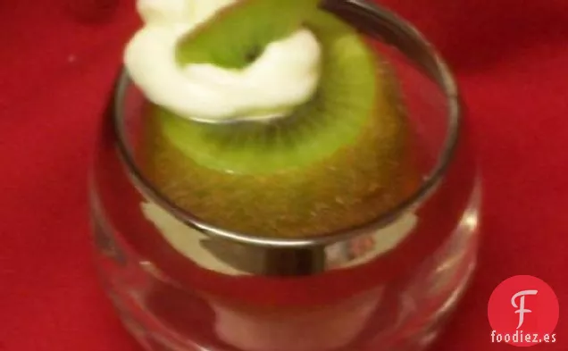 Kiwis Con Miel y Crema Batida