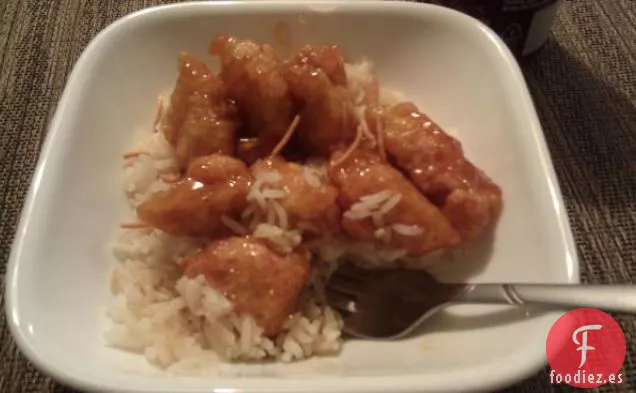 Tiras de Pollo a la Barbacoa de Miel