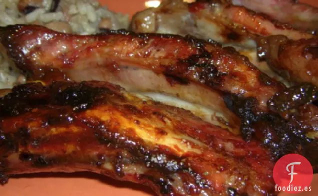 Costillas de Ajo Con Miel