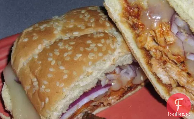 Hamburguesas De Miel Y Ajo Con Mayonesa Agridulce