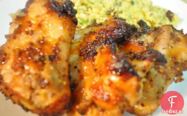 Alitas de Pollo Dulces y Pegajosas