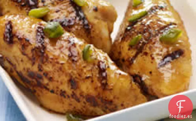 Alas Pegajosas a la parrilla de Lawry's® con Naranja y Jalapeño