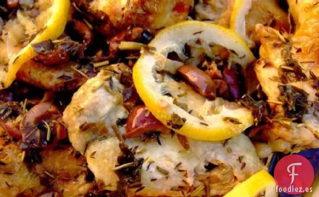 Pollo con Oliva y Limón