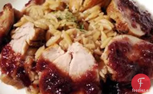 Lomo de Cerdo con Reducción de Ciruelas Balsámicas