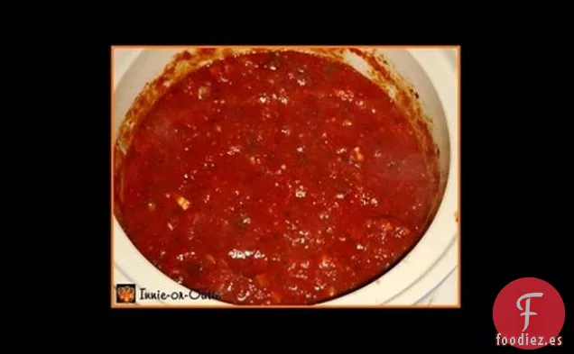 Salsa de Tomate Crock Pot
