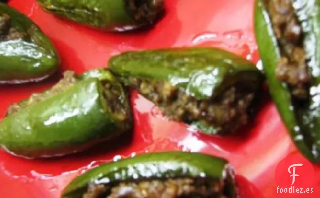 Chiles Jalapeños De Susanna Foo Con Relleno De Cerdo