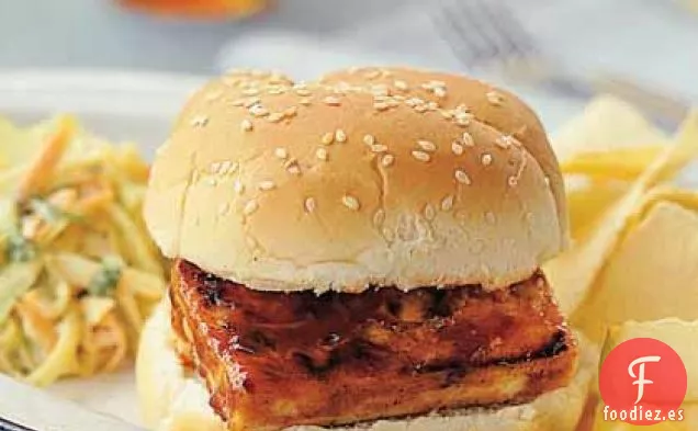 Sándwich de Tofu a la Barbacoa
