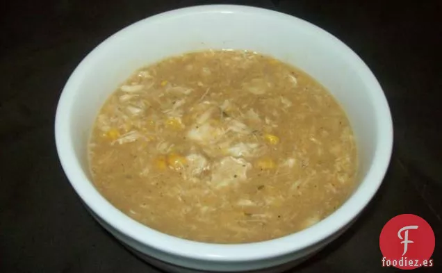 Sopa Fácil de Carne de Cangrejo y Maíz