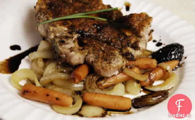 Chuletas de Cerdo Sazonadas a la Parrilla o a la Parrilla