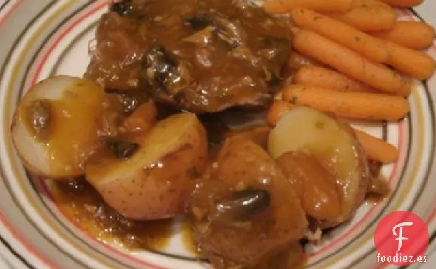 Cocina de Prueba de América Cocina Lenta Carne de Ternera Borgoña