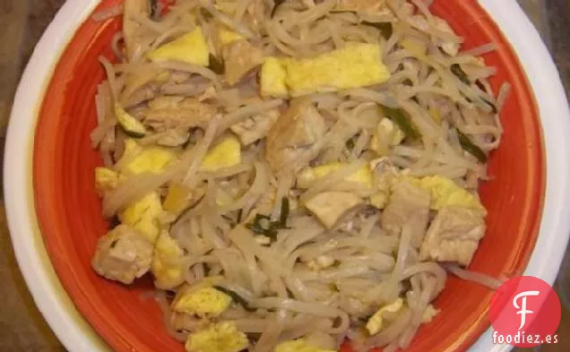 Fideos de Jengibre y Pollo