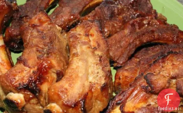 Costillas de Ajo Secas al Estilo Chino Canadiense