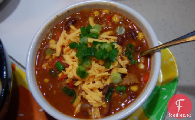 Chile Vegetariano Rápido, Sencillo y Delicioso
