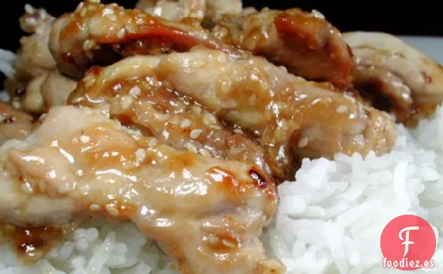 Pollo con Sésamo