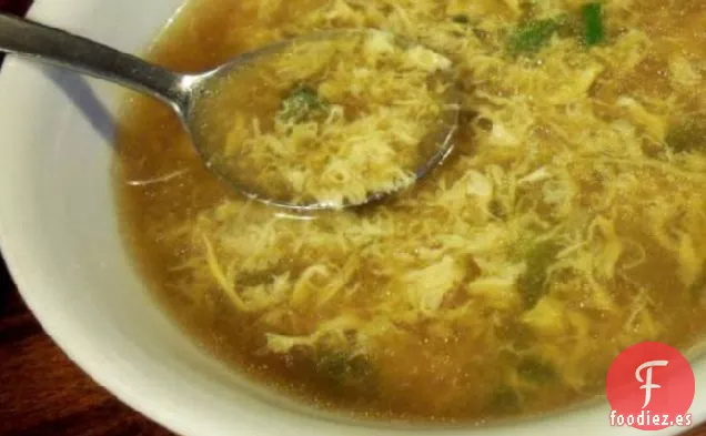 Sopa de Gota de Huevo Muy Fácil y Sabrosa