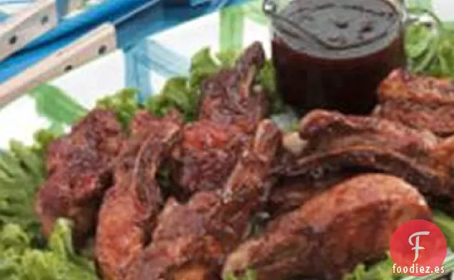 Costillas de Campo Glaseadas de Ciruela