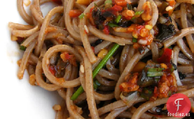 Fideos de Soba Picantes