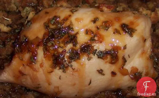 Rollitos de Pollo Glaseados de Arce