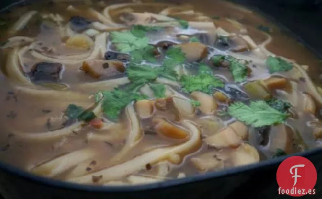 Udon en Caldo de Chile y Lima