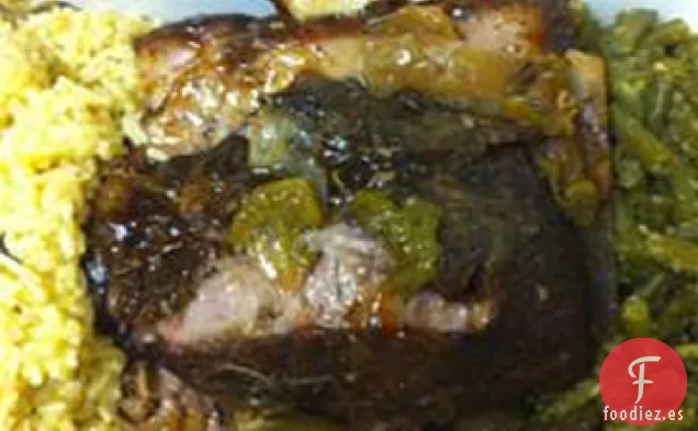 Carne de Cerdo Frotada con Hierbas