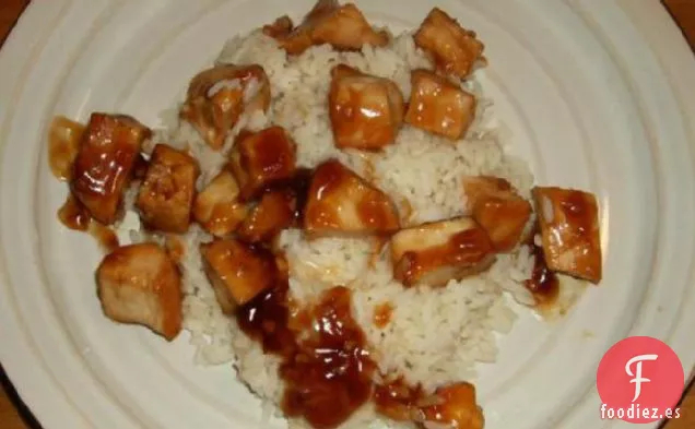 Pollo a la Mandarina