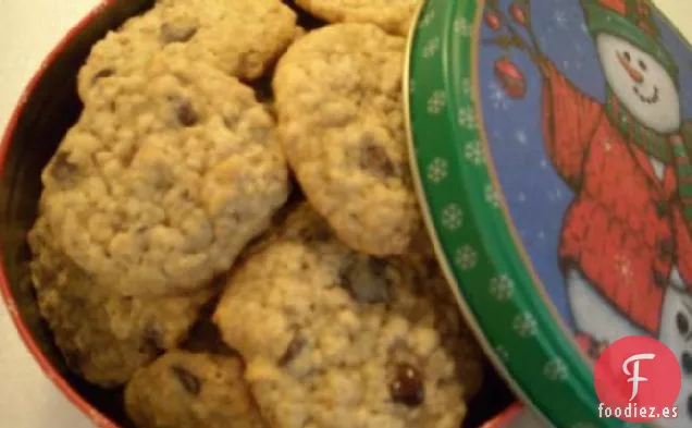 Galletas con Chispas de Chocolate y Avena de Suzie