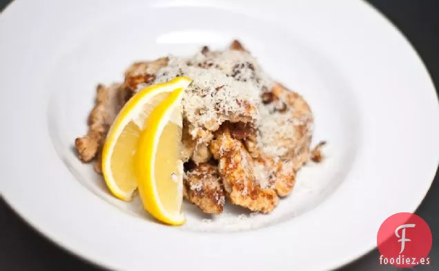 Huevas de Platija Fritas con Mantequilla