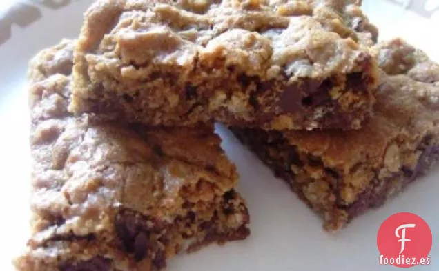 Barras de Chocolate con Chispas de Avena