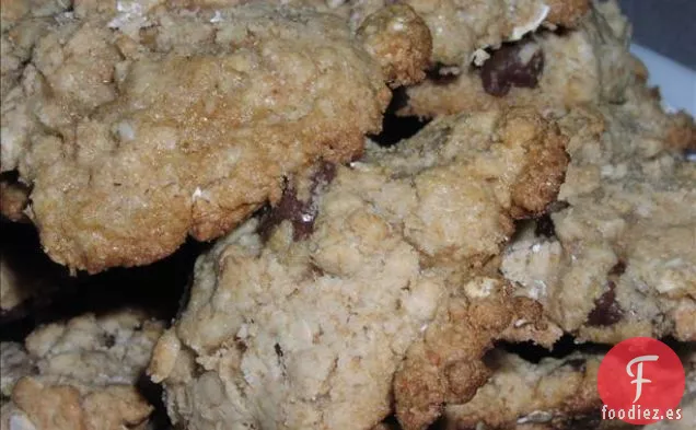 Galletas con chispas de chocolate