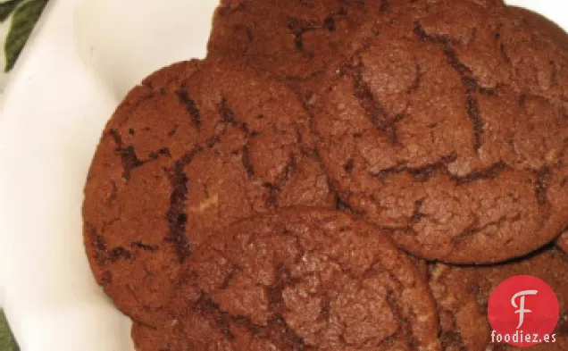 Galletas de Azúcar de Mazapán de Chocolate