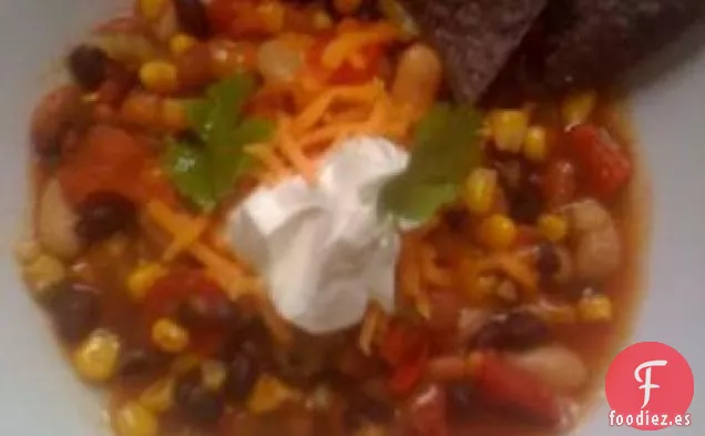 Chile Vegetariano Ahumado