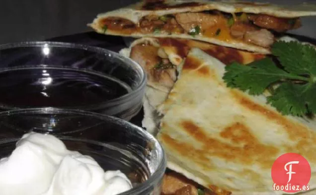 Quesadillas de Cerdo a la Parrilla