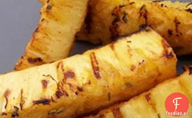 Piña de Cilantro y Tequila a la Parrilla