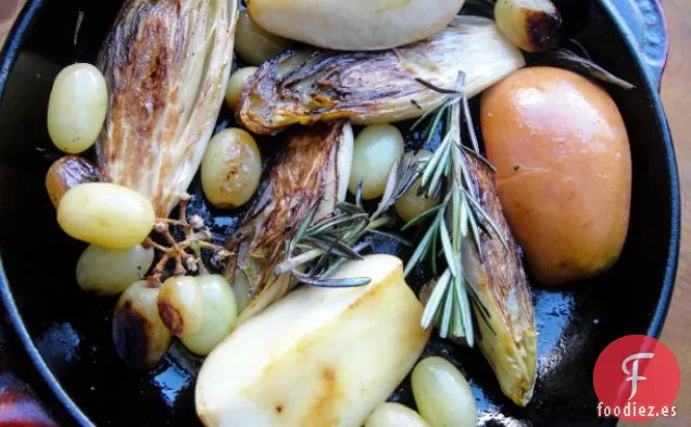 Cocina el Libro: Endivias, Manzanas y Uvas