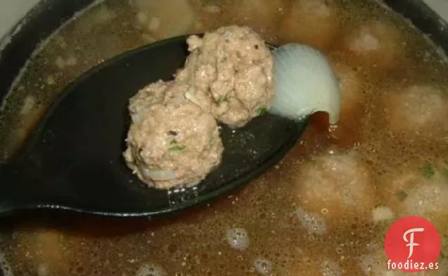¡Eso sí que es una Bola de Carne Picante!! (Albóndiga )