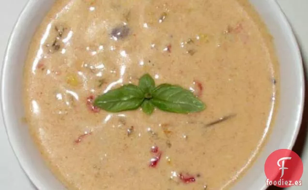 Crema Peruana de Sopa de Pollo