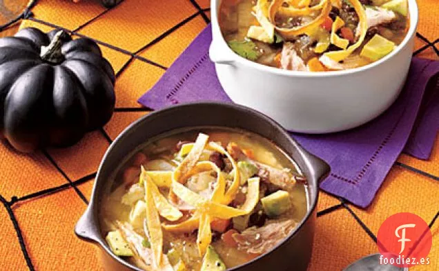 Sopa de Tortilla de Pollo