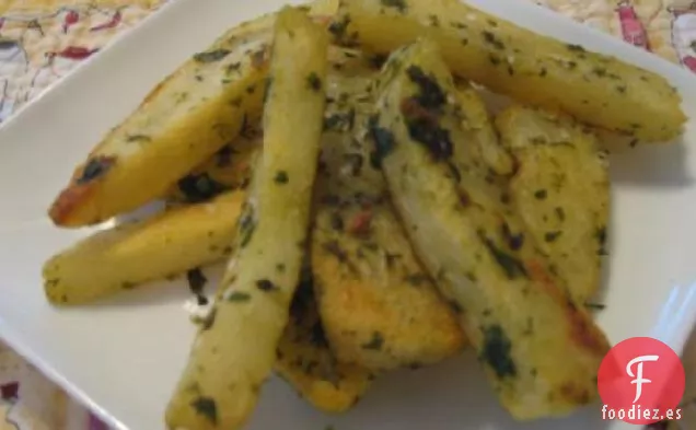 Patatas Fritas con Cilantro