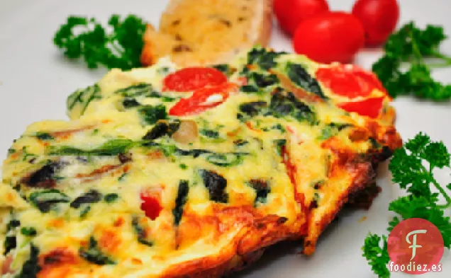 Frittata Con Hierbas Y Edamame