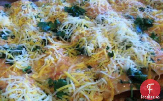 Enchiladas De Pollo Con Cilantro De Johnny Jalapeño