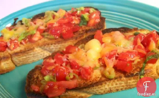 Bruschetta (Con o sin Queso)
