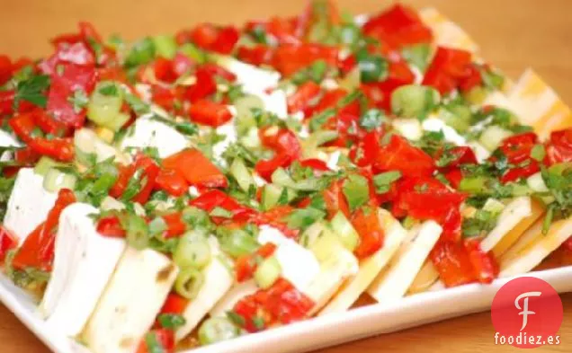 Para Morirse por el Aperitivo de Queso Marinado