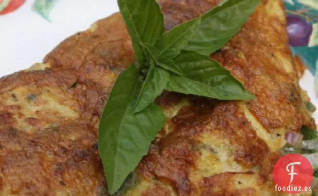 Tortilla de Cilantro, Cebolla Roja y Jalapeño