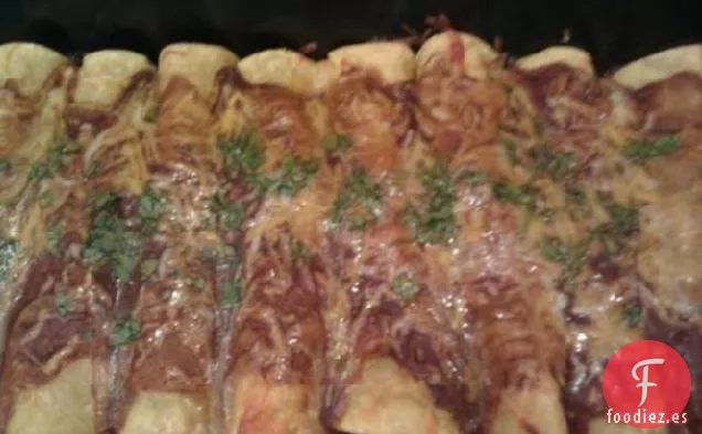Enchiladas de Frijoles Negros de Jacki