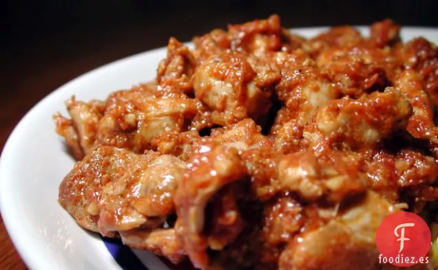 Pollo con mantequilla (Murgh Makhani)