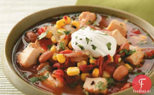 Sopa de Pollo con Chipotle Abundante