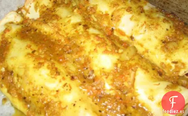 Crepes de Pollo al Curry
