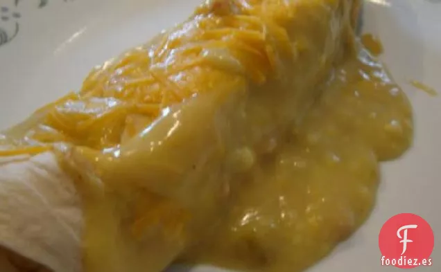 Enchiladas de Pollo Cremosas